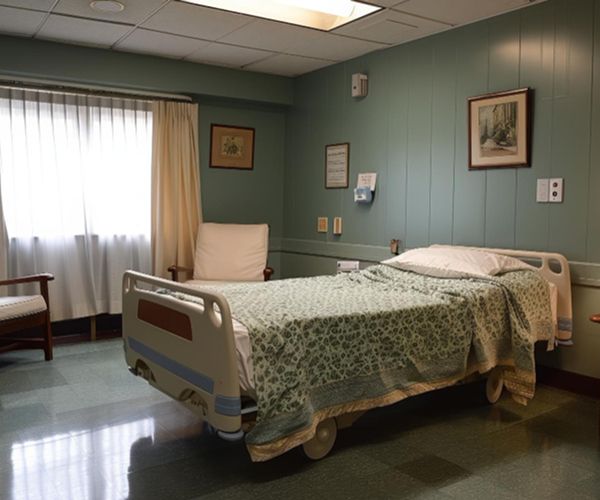 Comfortable Patient Rooms with Monitoring Support