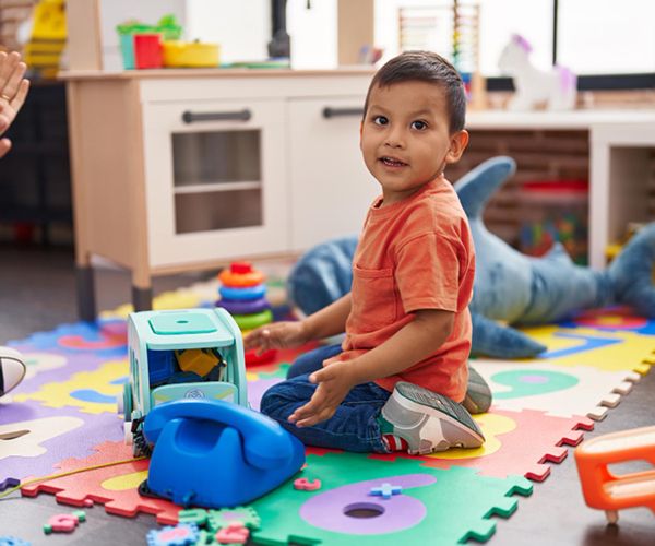 Comfortable resting areas for young patients