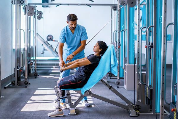 Dedicated Spine Physiotherapy and Rehab Area