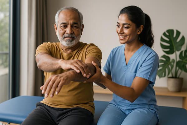 Caregiver counseling and training areas